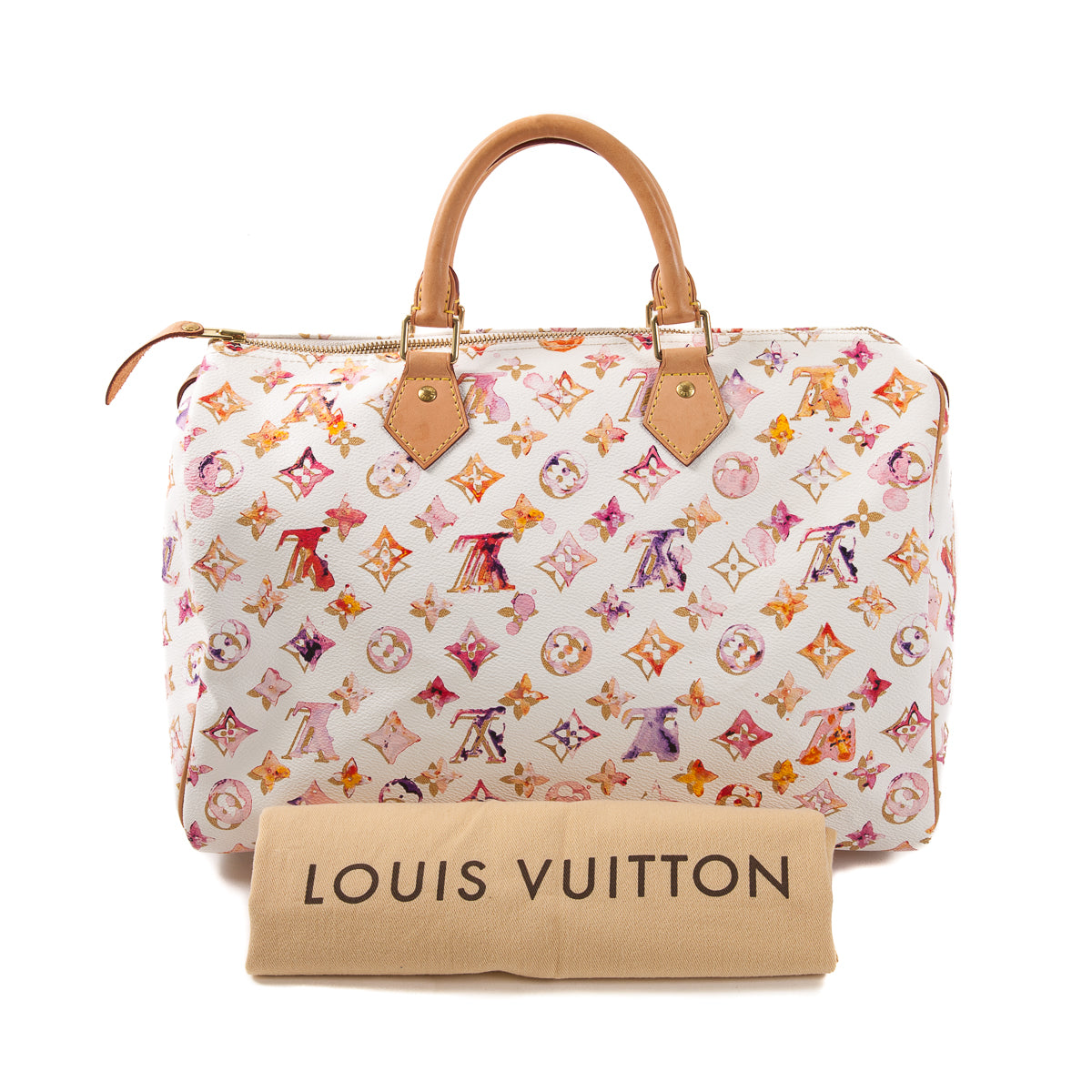 Louis-Vuitton Watercolor Speedy 35