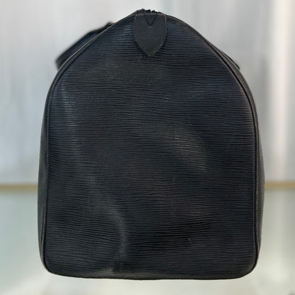 LOUIS VUITTON Black Epi Leather Speedy 40
