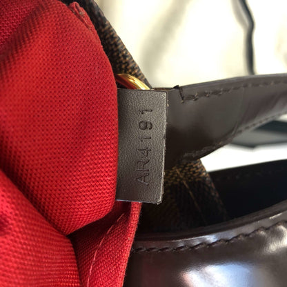 Louis-Vuitton Canvas Cabas Rosebery Bag in Damier Ebene