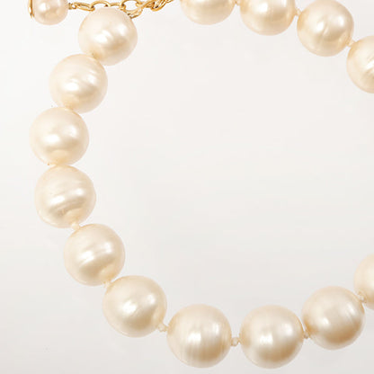 Chanel 1994 Made Big Pearl Necklace