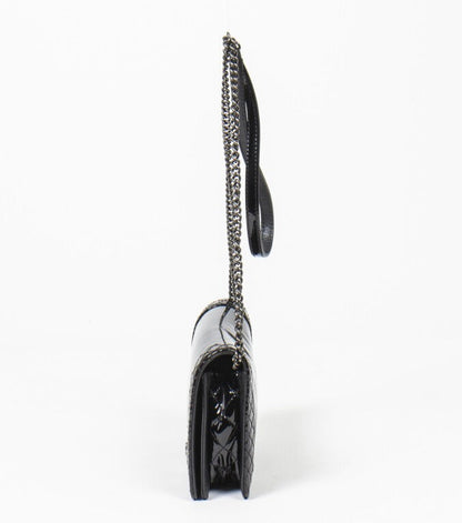 Chanel REVERSO PATENT LEATHER BOY Bag