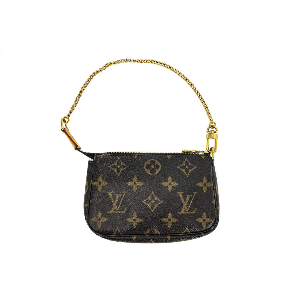 Louis-Vuitton Monogram Mini Pochette Accessoires