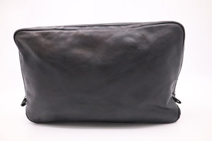 Bottega Veneta Pouch in Black Leather