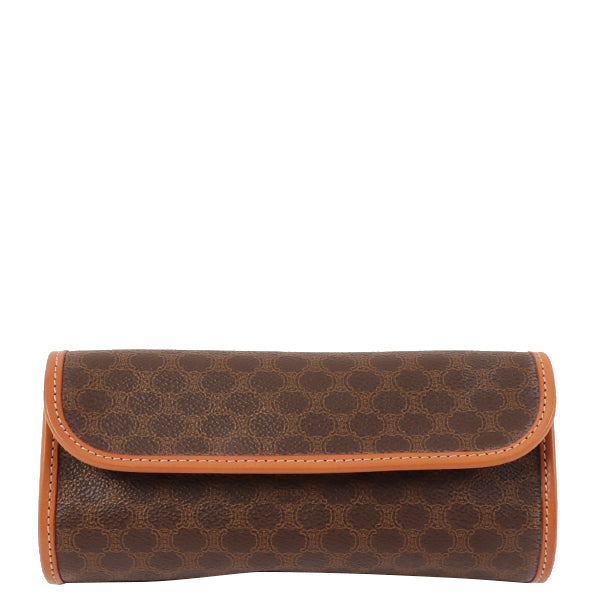 Celine Macadam Pattern Pouch Brown