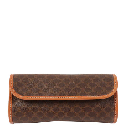 Celine Macadam Pattern Pouch Brown