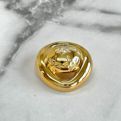 CELINE Starball  Brooch Gold Accessory Old Celine Vintage av36f6
