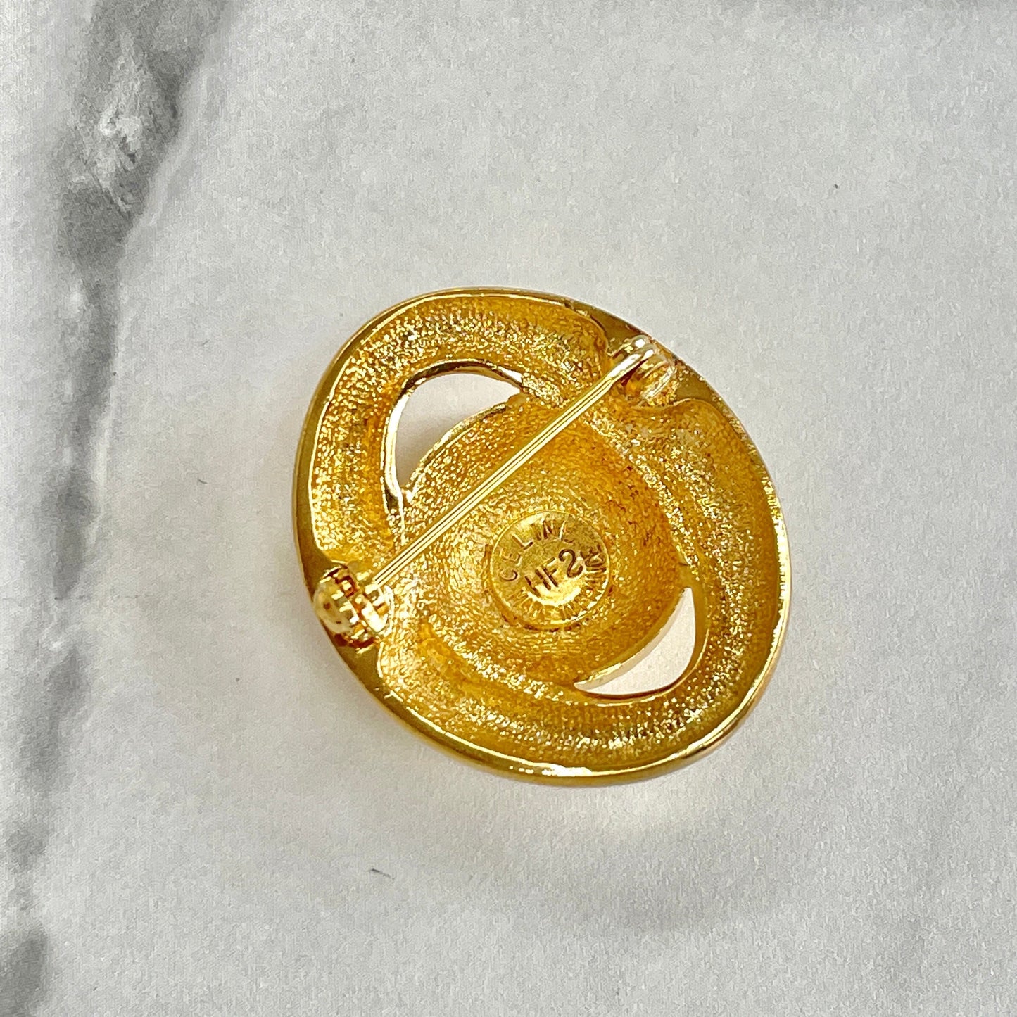 CELINE Starball  Brooch Gold Accessory Old Celine Vintage av36f6