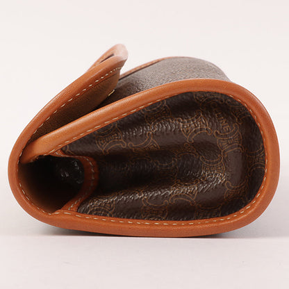 Celine Macadam Pattern Pouch Brown