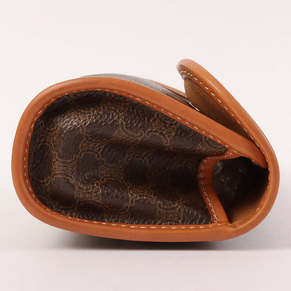 Celine Macadam Pattern Pouch Brown