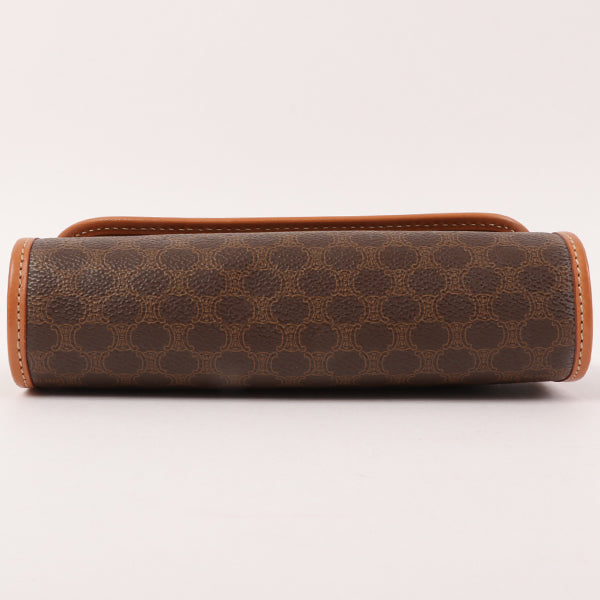 Celine Macadam Pattern Pouch Brown