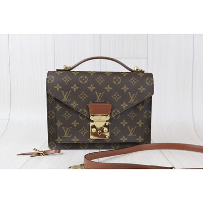 Rank AB ｜      LV Monogram Monceau26 Shoulder Bag   ｜011801
