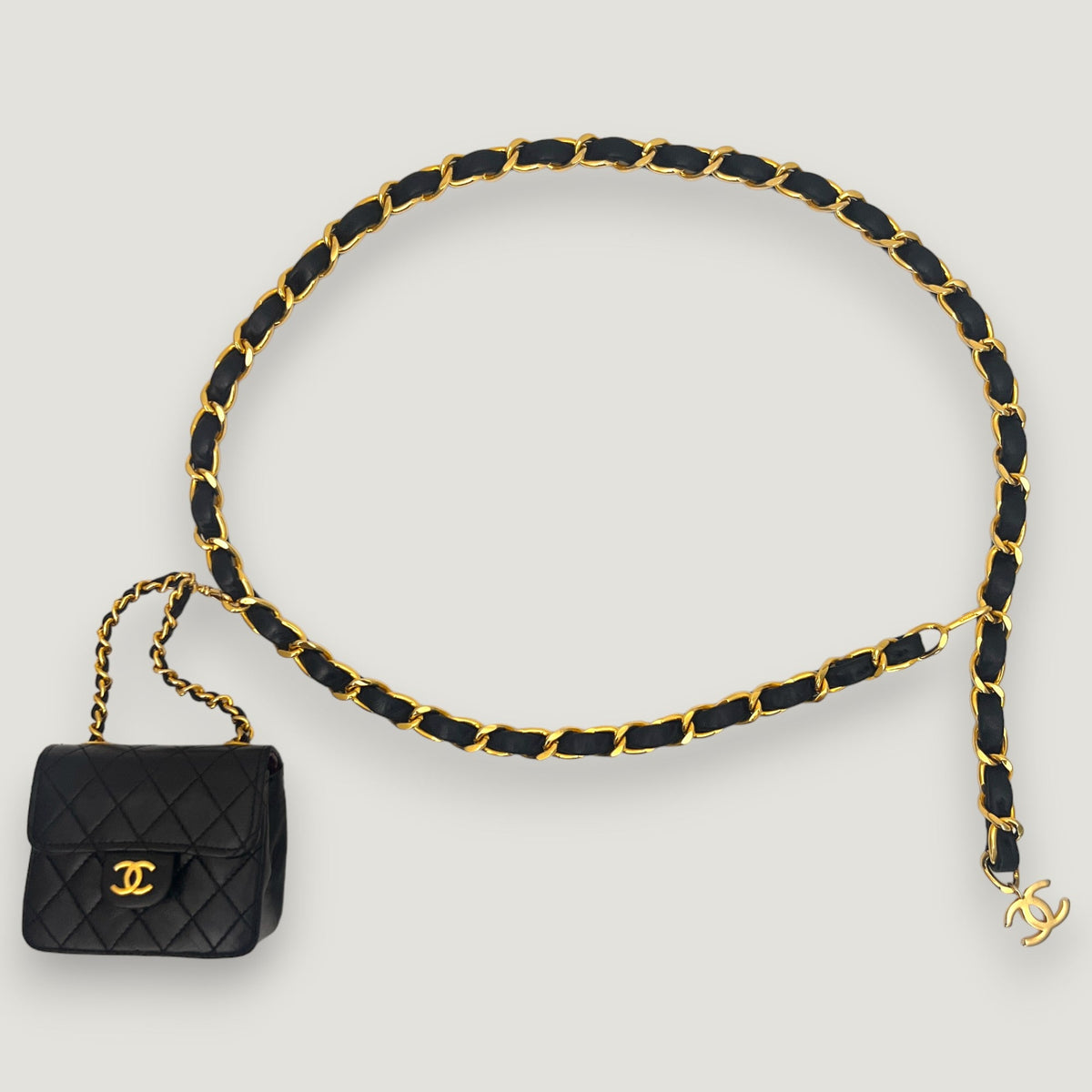 CHANEL CHAIN BELT | MICRO BAG