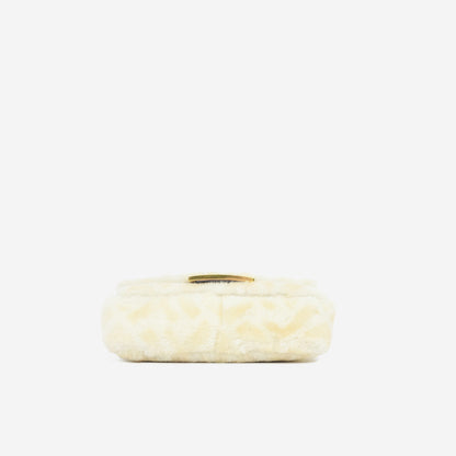 Fendi Baguette Chain Mini -  Shearling