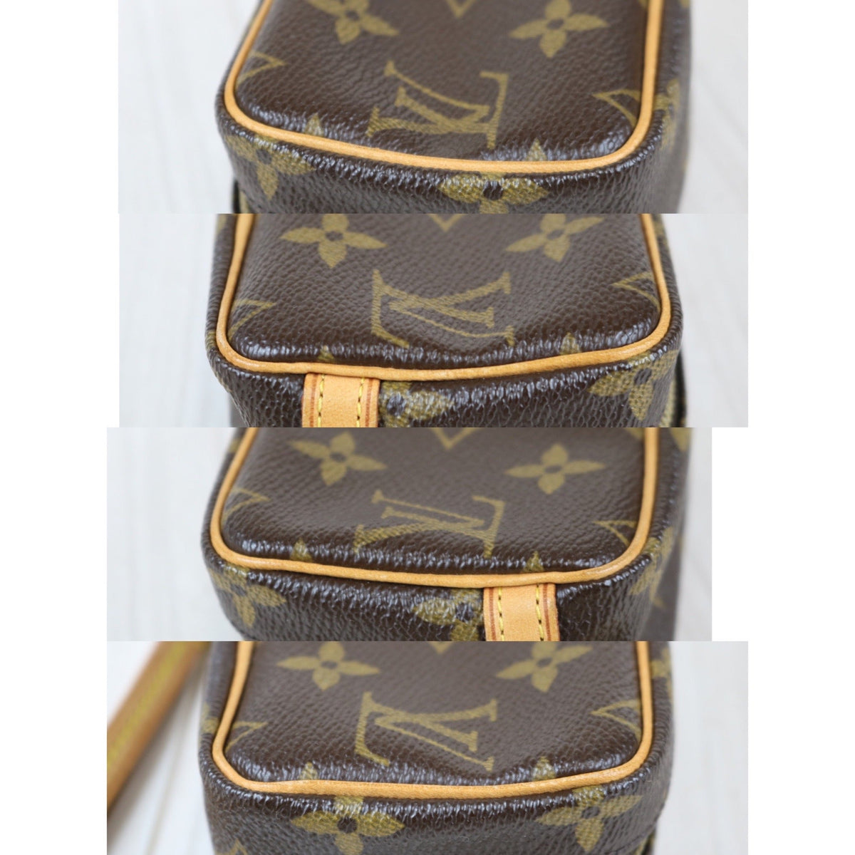 Rank A   ｜ LV Monogram Truth Wapiti Pouch Makeup Pouch Mini Bag ｜012011