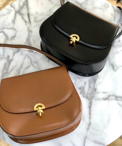 CELINE Crossbody Shoulderbag Black Vintage Old CELINE vbfwhs