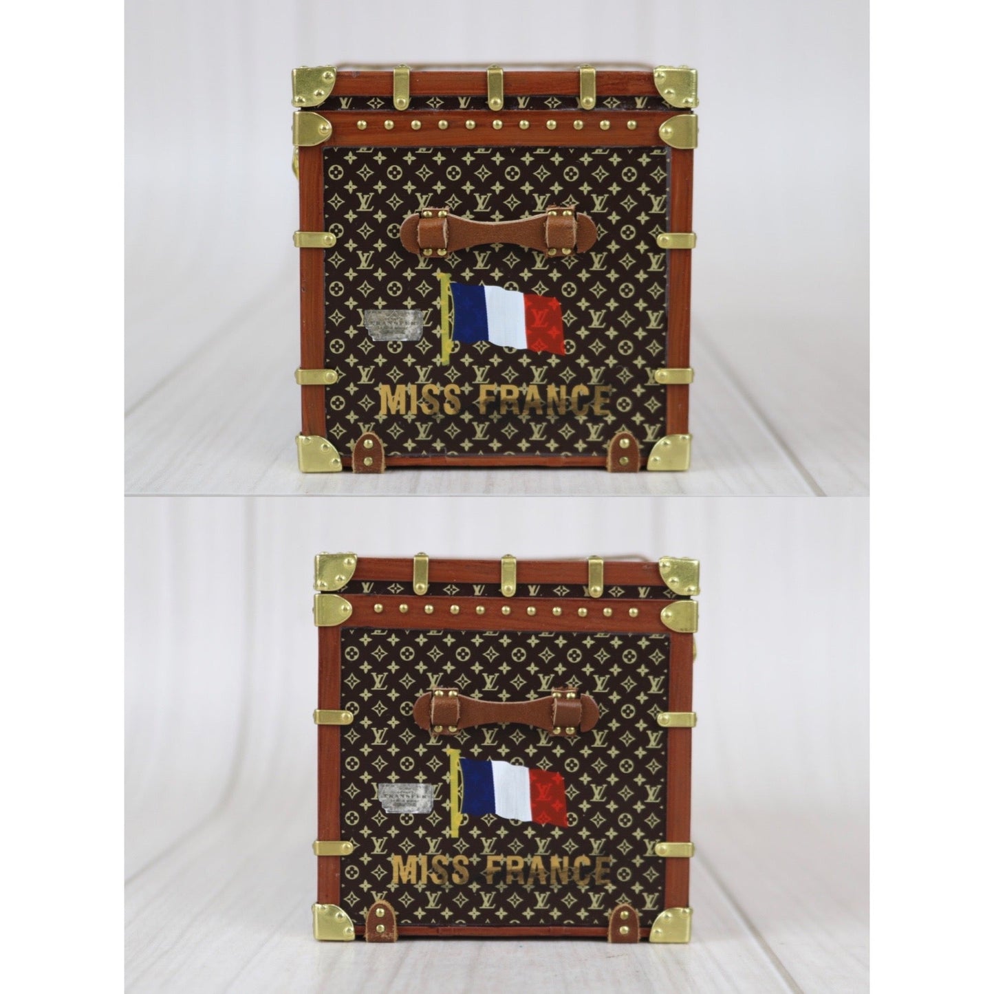 Rank A   ｜ LV Miss France Trunk Object Paperweight VIP Limited Novelty｜012001