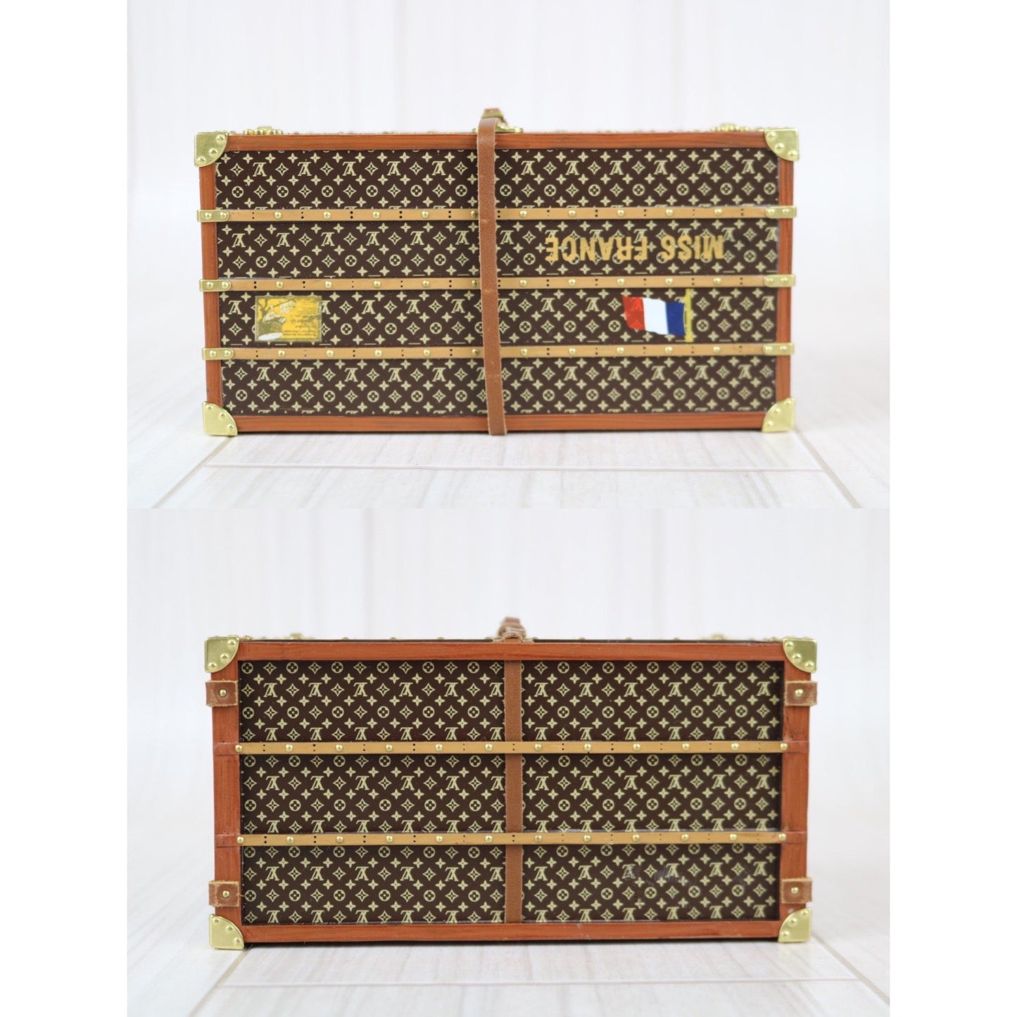 Rank A   ｜ LV Miss France Trunk Object Paperweight VIP Limited Novelty｜012001
