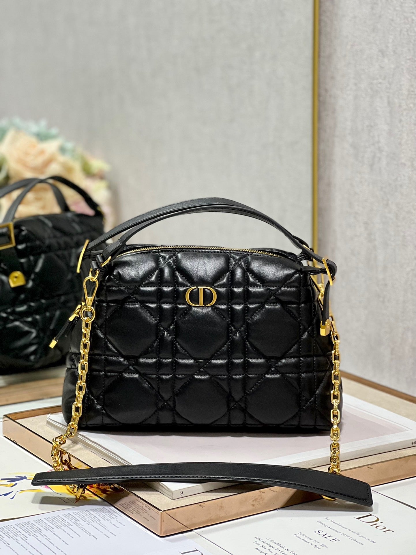 DR281 Small Leather Bag / HIGHEST QUALITY VERSION / 9.8x6.3inch