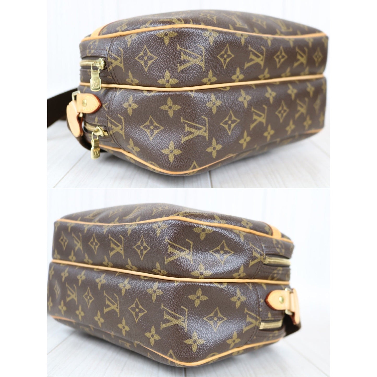 Rank A   ｜ LV Monogram Reporter PM Shoulder Bag ｜012014