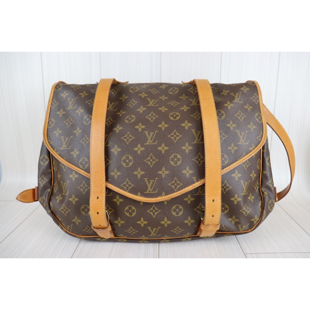Rank AB｜ LV Monogram Saumur GM 43 Shoulder Bag｜092927