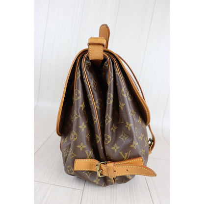 Rank AB｜ LV Monogram Saumur GM 43 Shoulder Bag｜092927