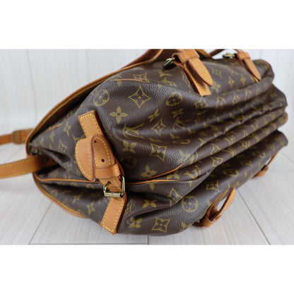 Rank AB｜ LV Monogram Saumur GM 43 Shoulder Bag｜092927
