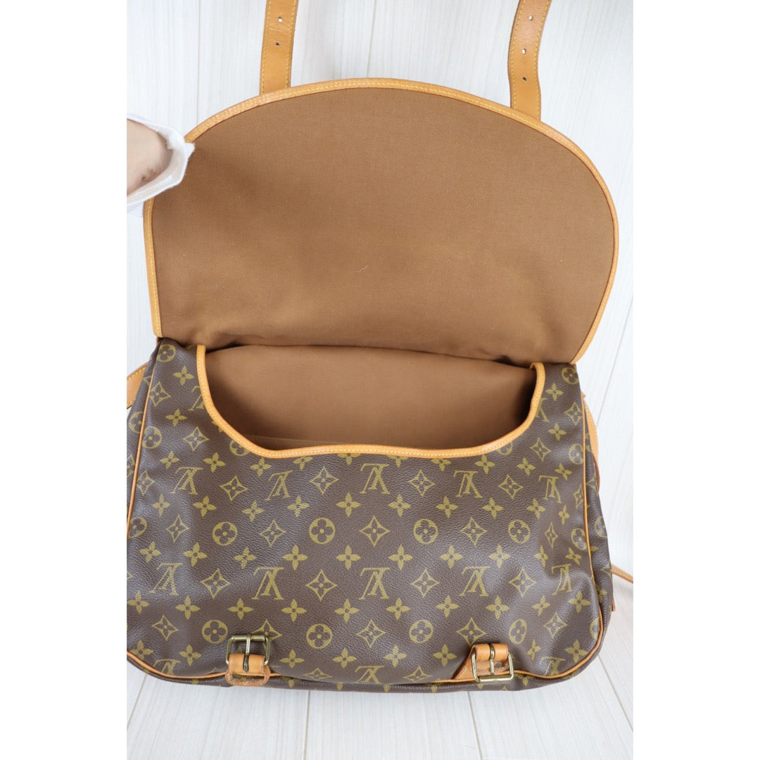Rank AB｜ LV Monogram Saumur GM 43 Shoulder Bag｜092927