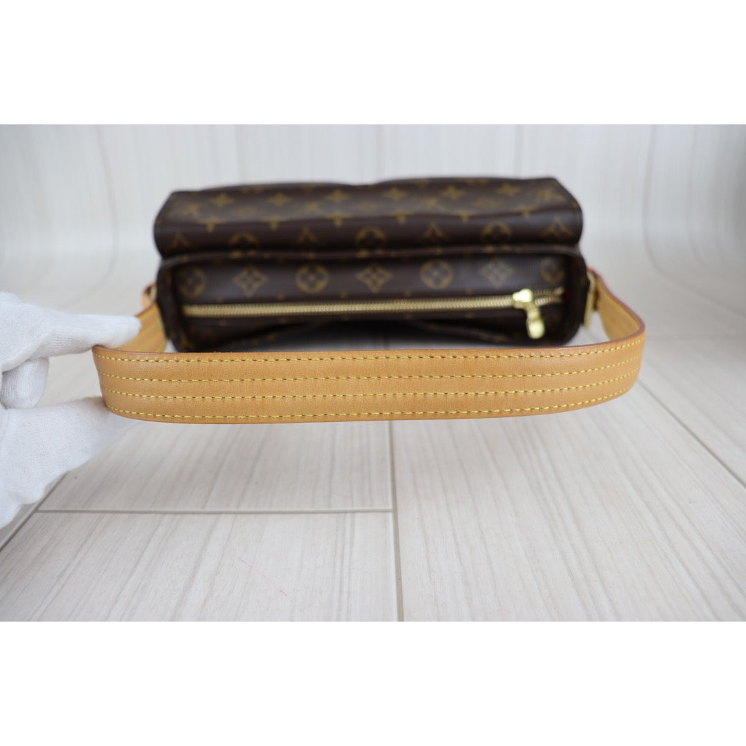 Rank A ｜LV Monogram Viva Cite MM Shoulder Bag｜092928