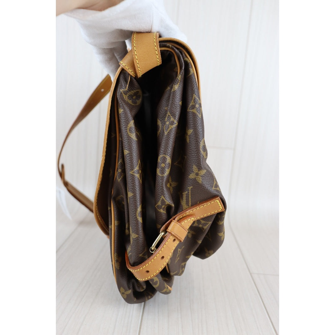 Rank A ｜ LV Monogram Saumur 35 Shoulder Bag｜092921