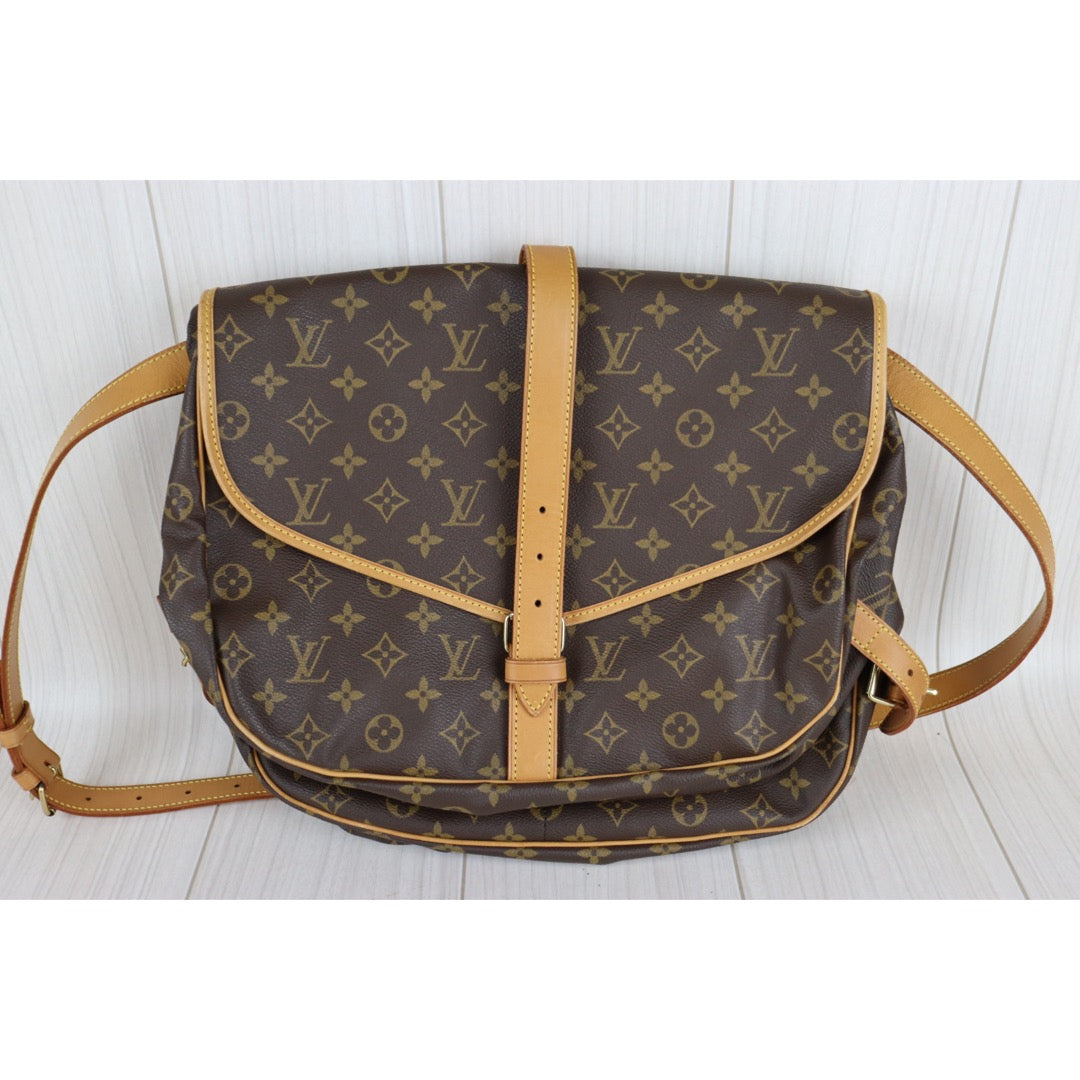 Rank A ｜ LV Monogram Saumur 35 Shoulder Bag｜092921