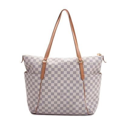 Louis-Vuitton Totally GM Damier Azur shoulder bag