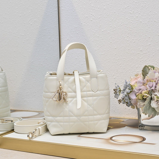 DR517 Small/Medium Dior Toujours Vertical Tote Bag