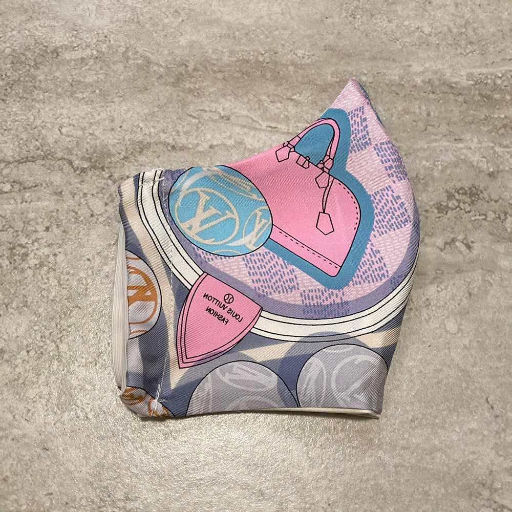 Louis Vuitton Pinball Silk Scarf Face Mask