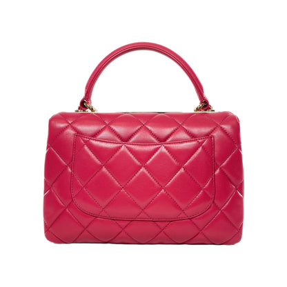 Chanel Medium Dark Pink Trendy Bag
