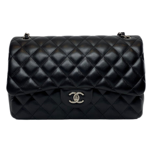 Chanel Black Jumbo Double Flap Bag