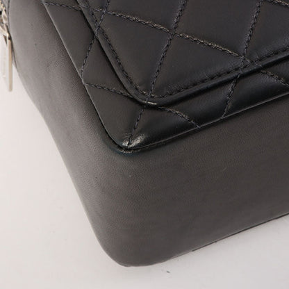 Chanel Around 2000 Made Cc Mark Stitch Top Handle Bag Mini Black