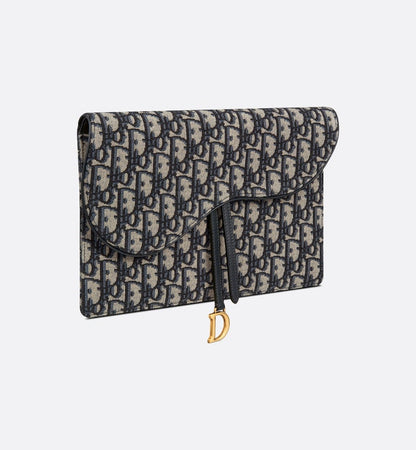 DIOR SADDLE POUCH Oblique Jacquard
