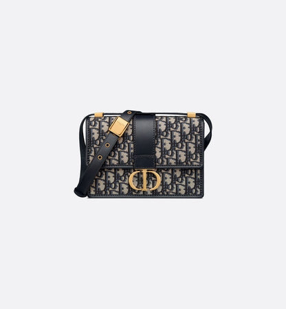 DIOR SMALL 30 MONTAIGNE BAG Oblique Jacquard