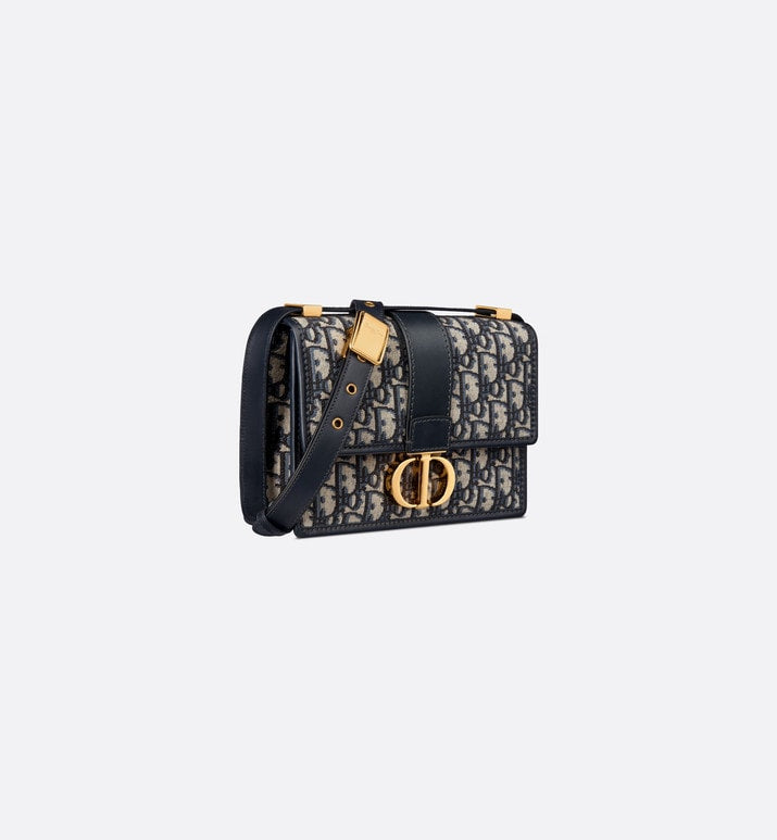DIOR SMALL 30 MONTAIGNE BAG Oblique Jacquard