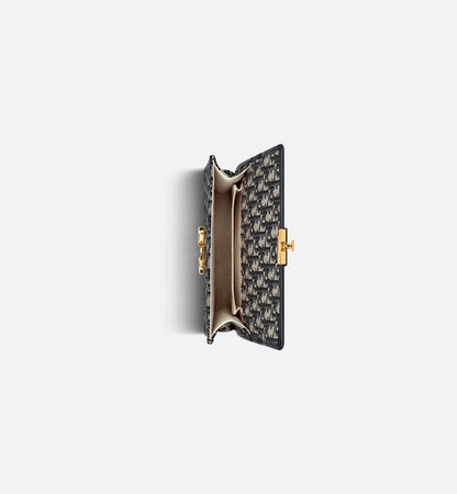 DIOR SMALL 30 MONTAIGNE BAG Oblique Jacquard
