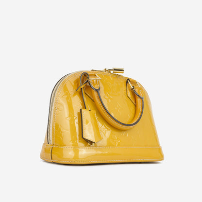 Louis Vuitton Alma BB - Gold Vernis