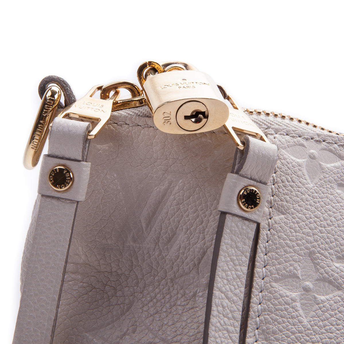 Louis-Vuitton Neige Monogram Empreinte Lumineuse PM Bag