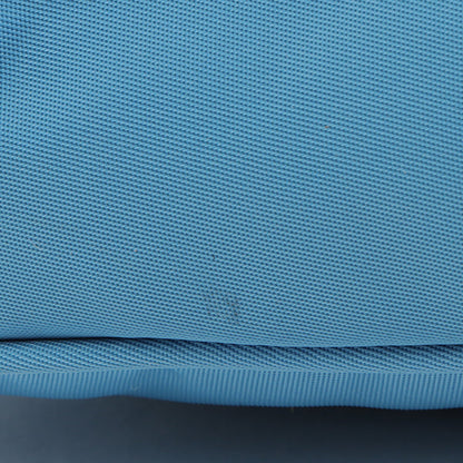 Prada Nylon Logo Plate Handbag Light Blue