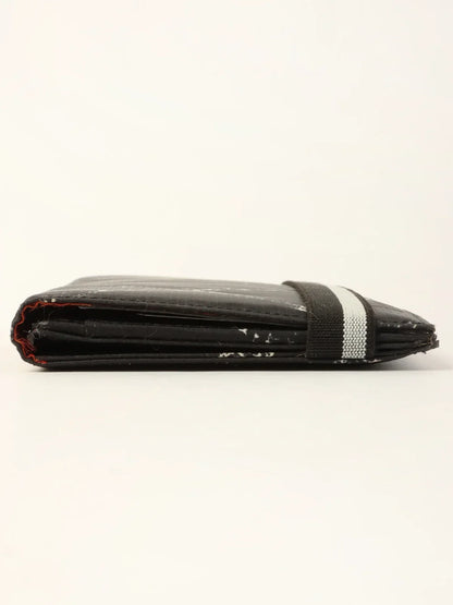 Chanel Around  Made Travel Nylon Long Wallet Black