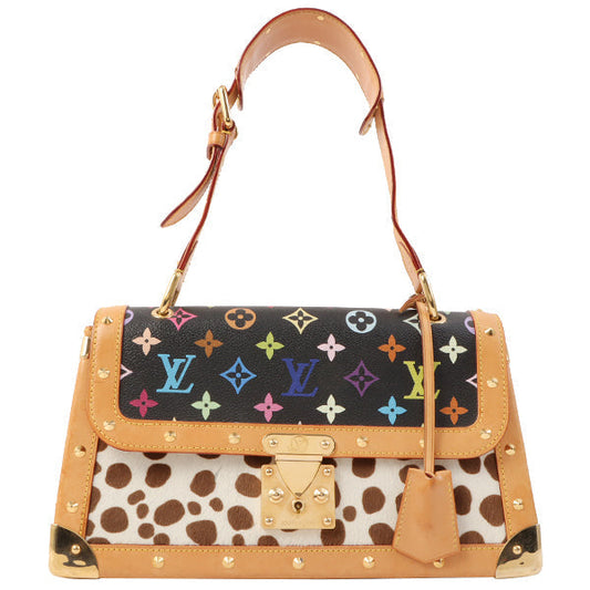 Louis Vuitton 2003 Made Sac Dalmatian White/ Black/ Multi