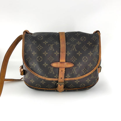 Louis-Vuitton Vintage Monogram Saumur 30