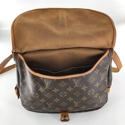 Louis-Vuitton Vintage Monogram Saumur 30