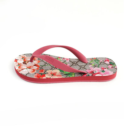 Gucci GG Blooms Flip Flops