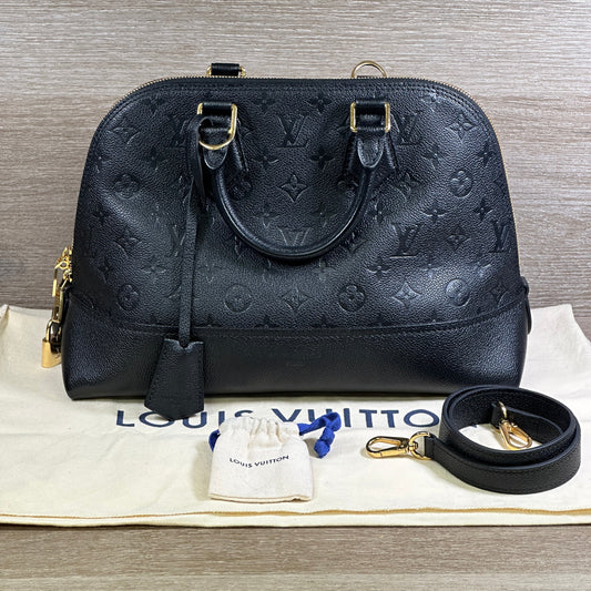Louis Vuitton Monogram Empreinte Neo Alma PM - Black