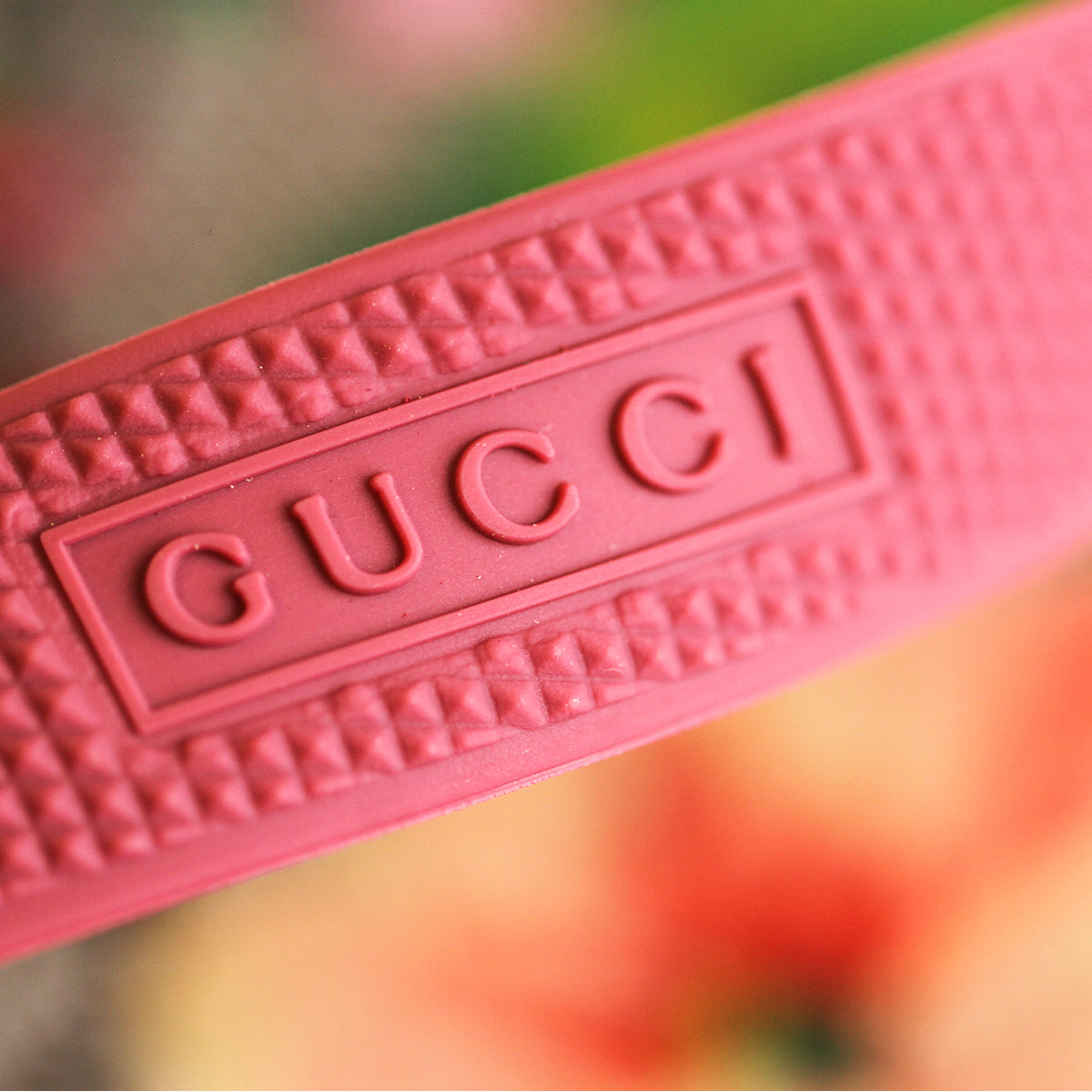 Gucci GG Blooms Flip Flops